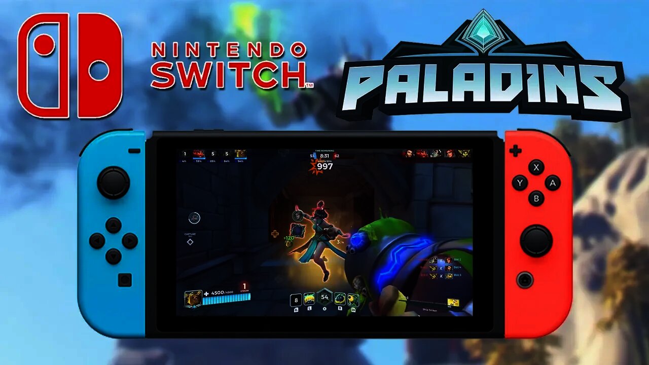 Paladins Revealed for Nintendo Switch! (Crossplay, 60fps, & Early Access)