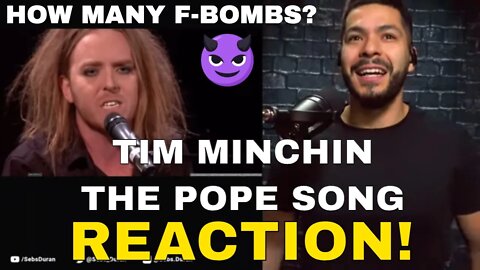 Tim Minchin the Pope Song (Reaction!) | My family was Catholic, def sending this to them 😈