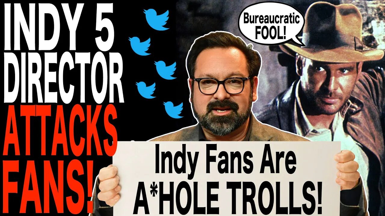 Indiana Jones Director James Mangold Tweets Fans Are A-Hole Trolls AGAIN After New Trailer Drops!