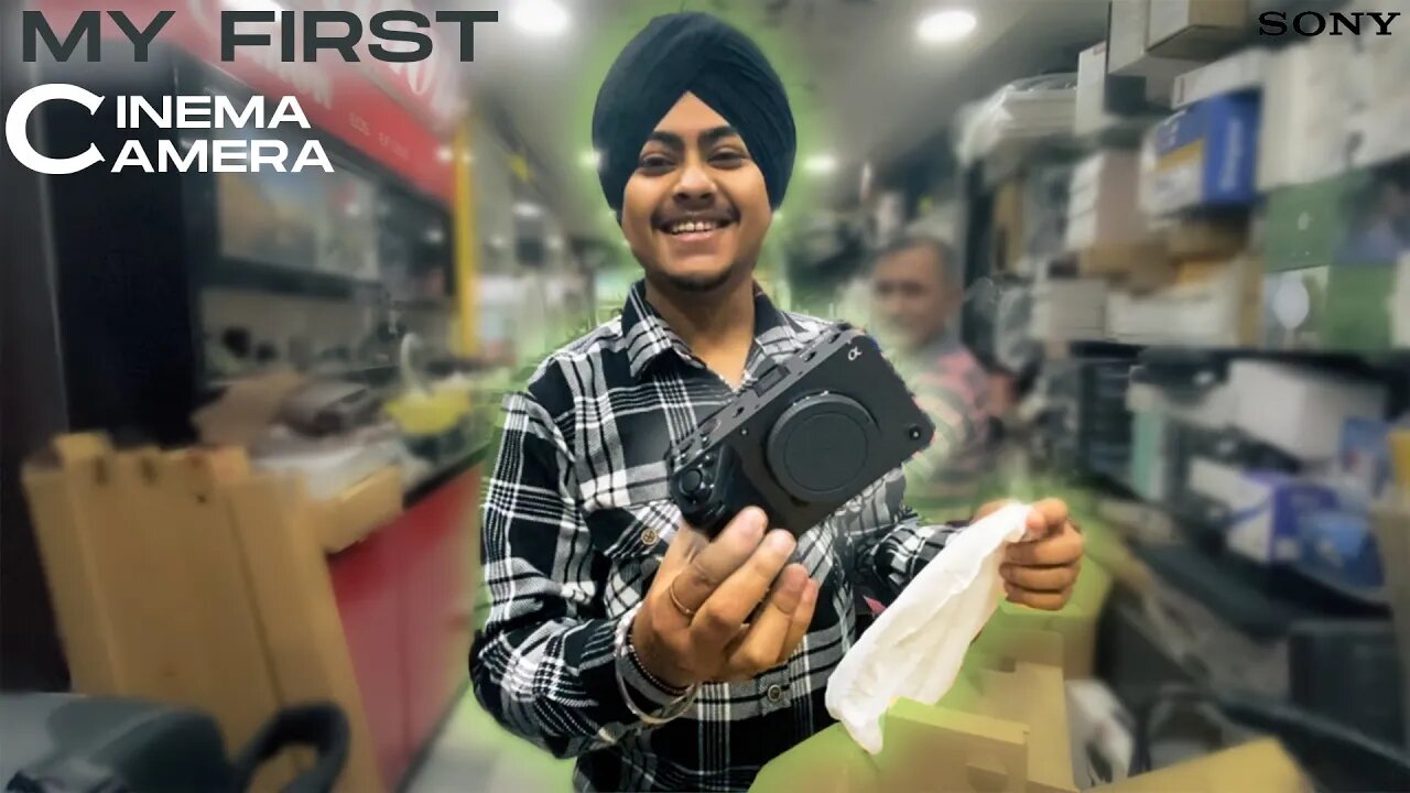 MY FIRST CINEMA CAMERA || HARRY RAMGARHIA