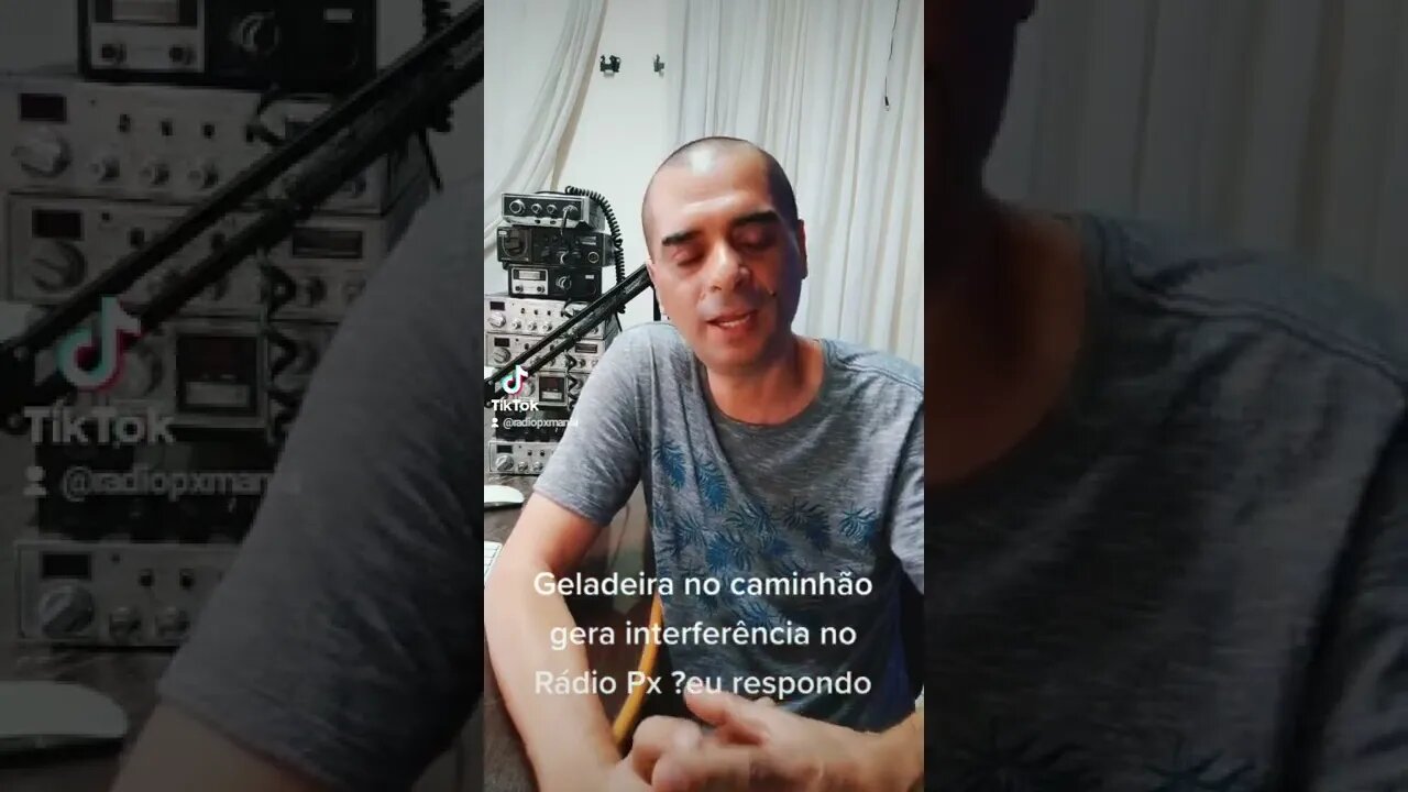 Geladeira no caminhão pode gerar interferência no Rádio Px?