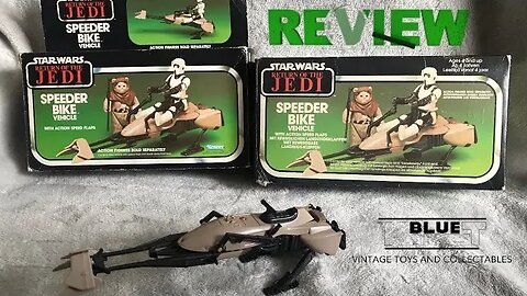Vintage Star Wars Speeder Bike Review