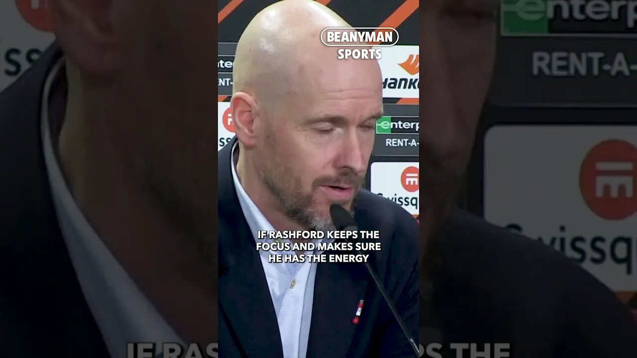 'If Rashford keeps the focus and energy, he will come in scoring positions!' | Erik ten Hag