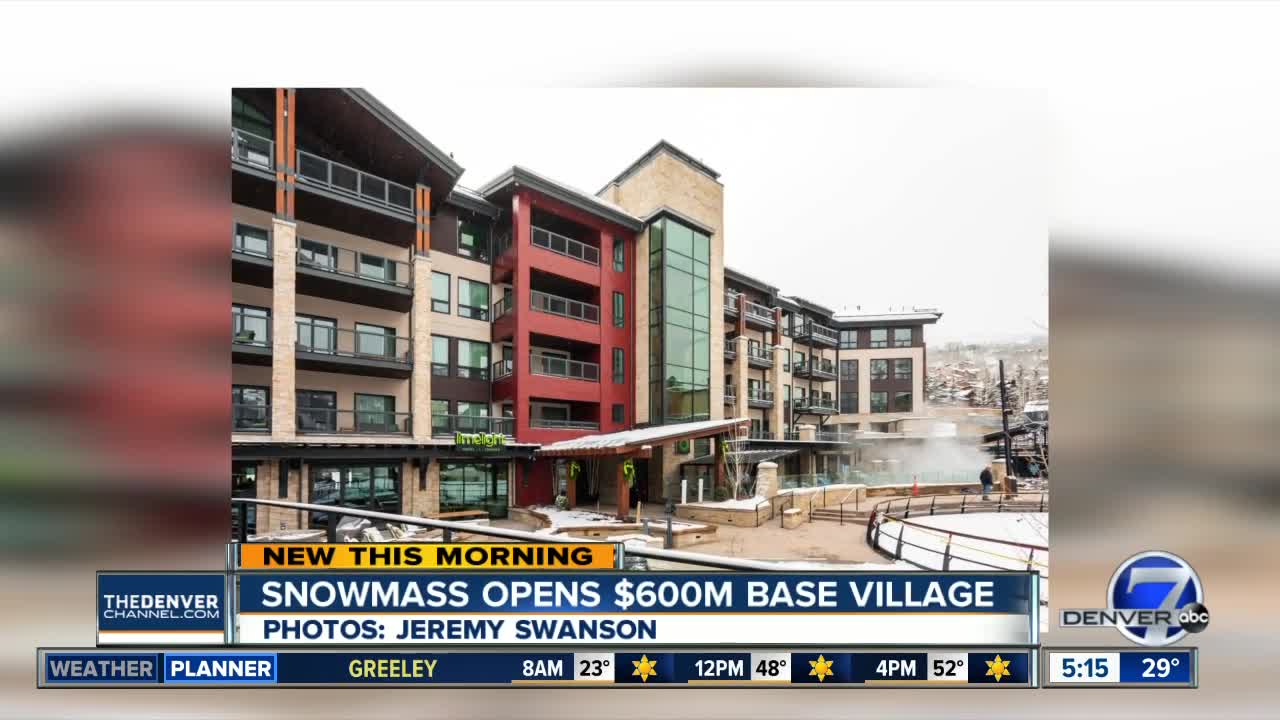 Snowmass opens $600M base village