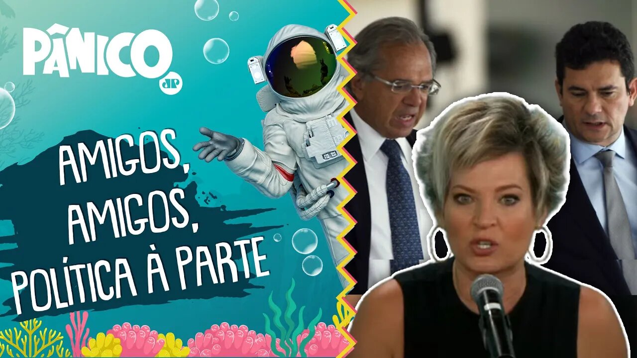 Joice Hasselmann comenta FAVORITISMO A MORO E GUEDES COM REI NA BARRIGA