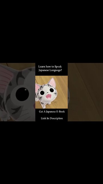 Daily Japan Conversation with Chi #17 #shorts #cat