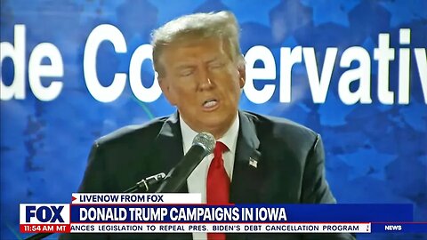 Could Trump's Iowa speeches have gone ANY WORSE?