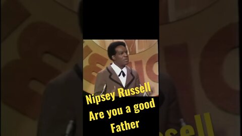 Nipsey Russell - I asked Sammy Davis are you a good father….guess what he said!!!