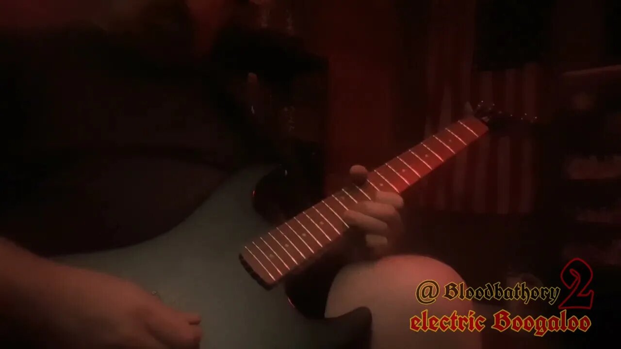 Red light vibes guitar solo