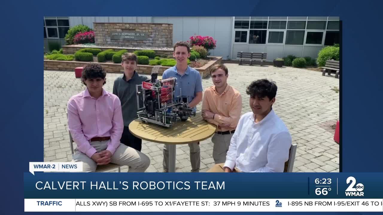 Good Morning Maryland from the Calvert Hall Robotics Team