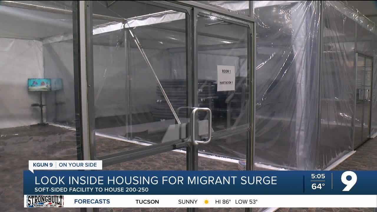 See inside new shelter for young migrants