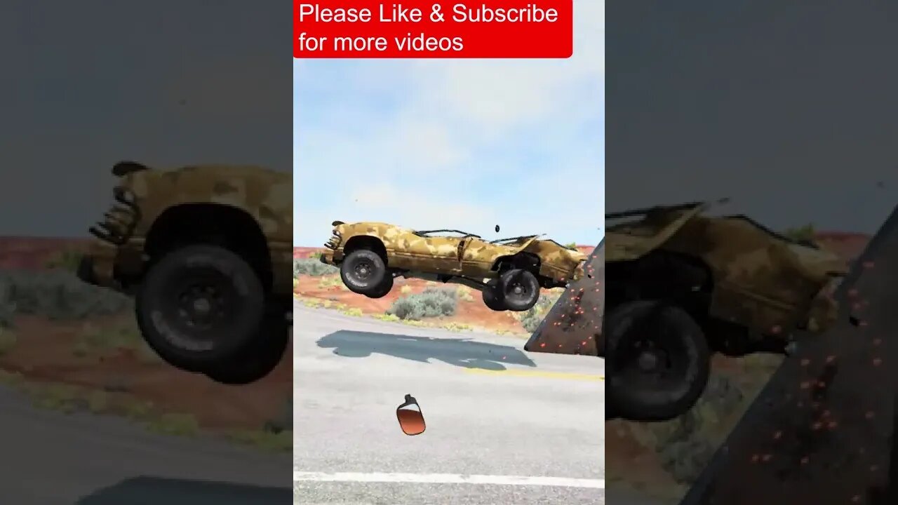 cars vs spinning rollers beamng drive