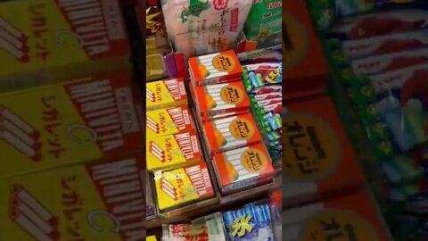 Japanese Snacks - Retro Candy Cigarettes! #japan #snacks #candy #shorts