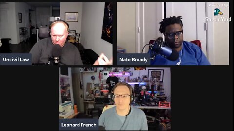 Discussion with Nate Broady and Leonard French :)