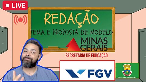 Redação FGV: tema e modelo pronto