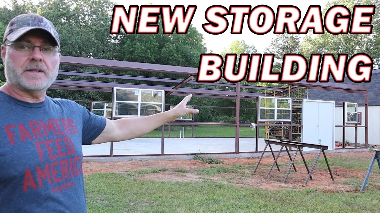 The New Metal Building For Our Homestead