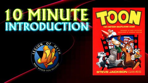 TOON: THE CARTOON ROLE-PLAYING GAME by Steve Jackson Games | 10 Minute Introductions