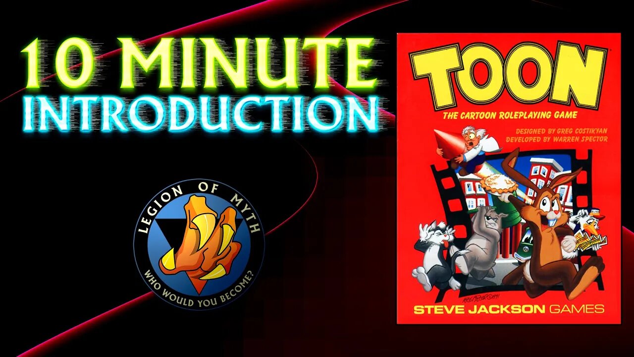 TOON: THE CARTOON ROLE-PLAYING GAME by Steve Jackson Games | 10 Minute Introductions