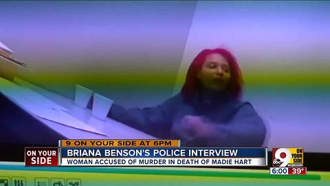 Briana Benson's police interview