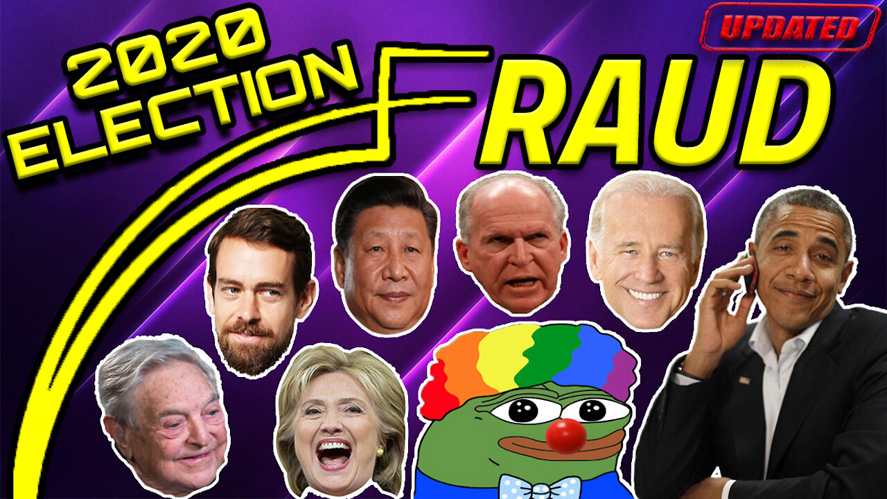 2020 Election Fraud *UPDATED* (Criminal Fraud Biden Edition)