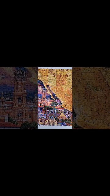 60,000 piece What a Wonderful World Jigsaw Puzzle Day 42! #shorts #puzzles #jigsawpuzzles #puzzle