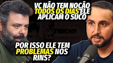 RODRIGO GOES FALA SOBRE O PERIGO SE USAR O SUCO | React Podcast Pro