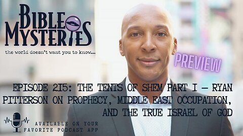 The Tents of Shem — Ryan Pitterson Prophecy, Middle East Occupation, and the True Israel of God