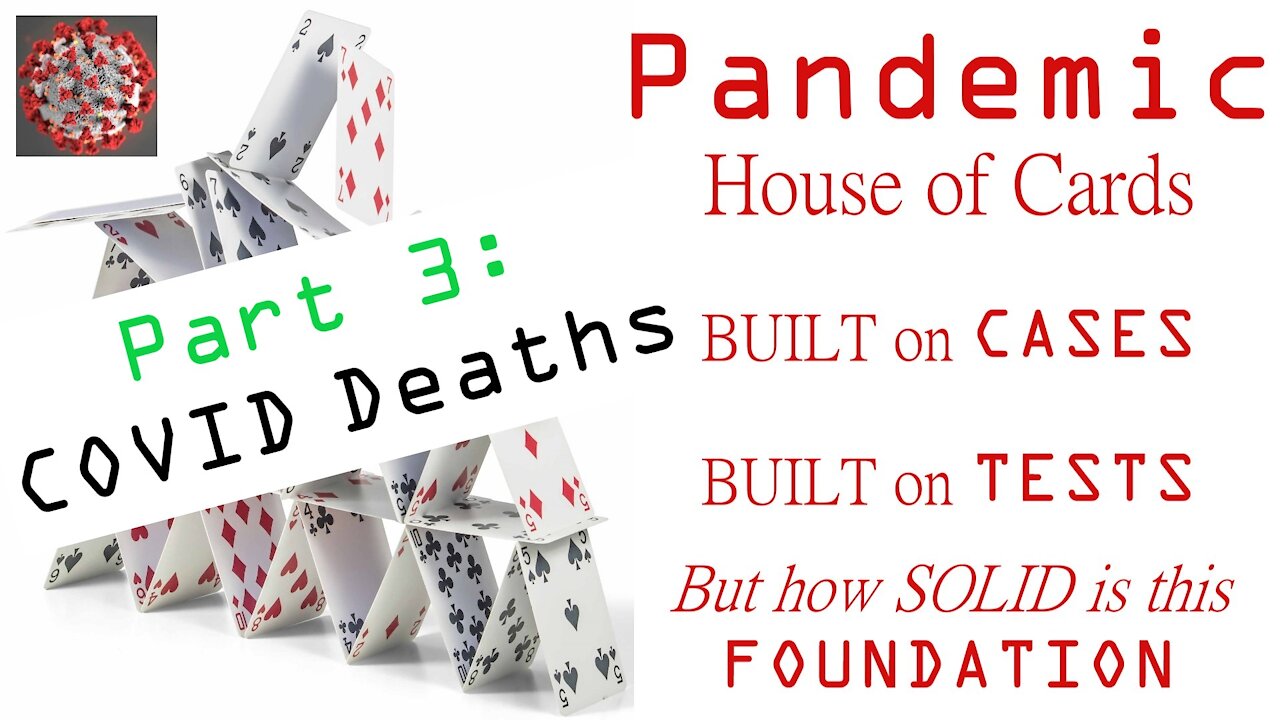 Pandemic House of Cards PART 3: COVID Deaths