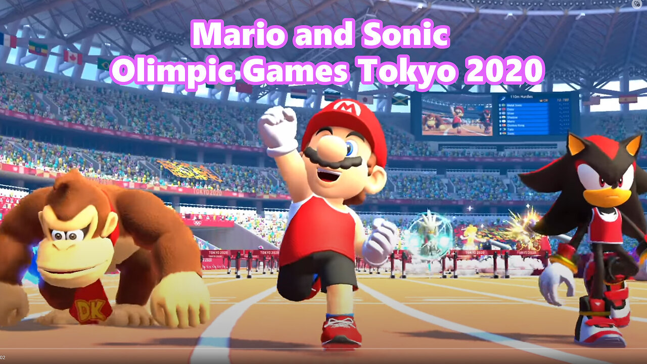 Mario and Sonic at the Olympic Games Tokyo 2020 - All Events With Mario | JinnaGaming