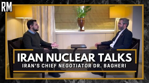 Interview with Iran's Chief Negotiator at Nuclear Talks | Richard Medhurst and Dr. Ali Bagheri