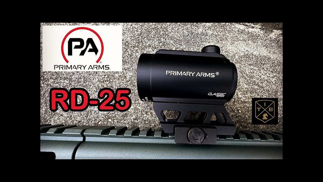 New Primary Arms RD-25 Classic Series Red Dot