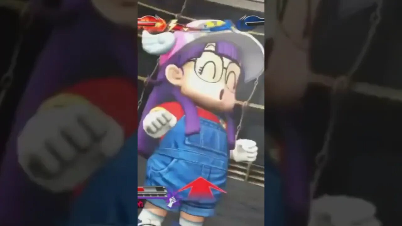 Arale Norimaki vs Son Goku