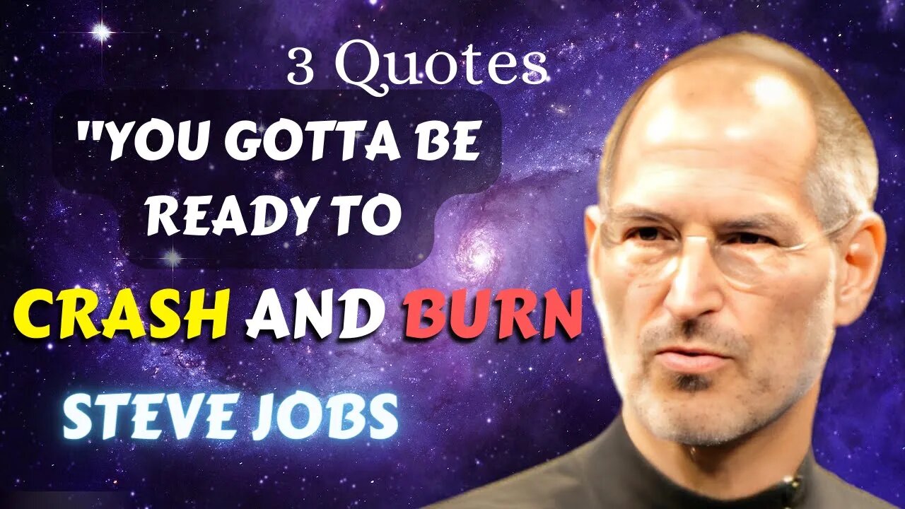 3 Steve Jobs Quotes (16-18) That May Change Your Life