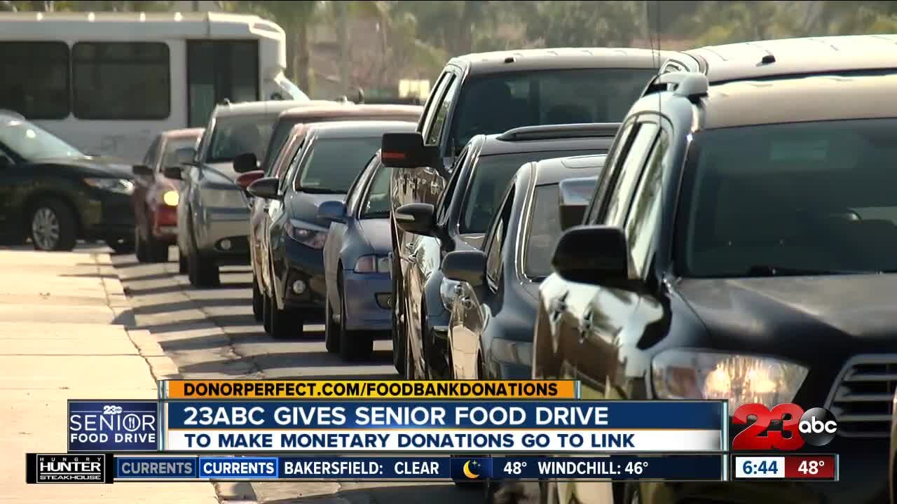 Mayor Goh visits 23ABC in support of our Senior Food Drive today