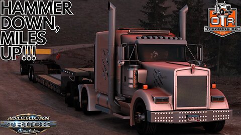 CHILLIN & GETTIN MILES ! | OTR TRUCKING CO | AMERICAN TRUCK SIMULATOR