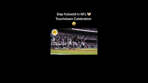 Interesting Touchdown Celebration #nfl # slapkabaddi