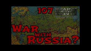 Hearts of Iron 3: Black ICE 9.1 - 107 (Japan) I Talk War with Russia?