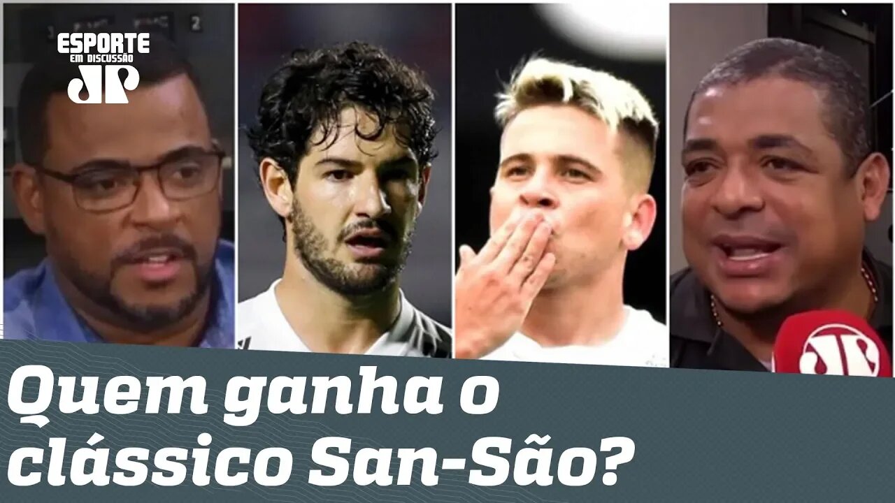 O São Paulo vai vencer o LÍDER Santos no Morumbi? Veja DEBATE!