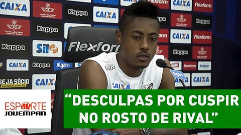 Bruno Henrique pede desculpas por CUSPIR no rosto de rival!