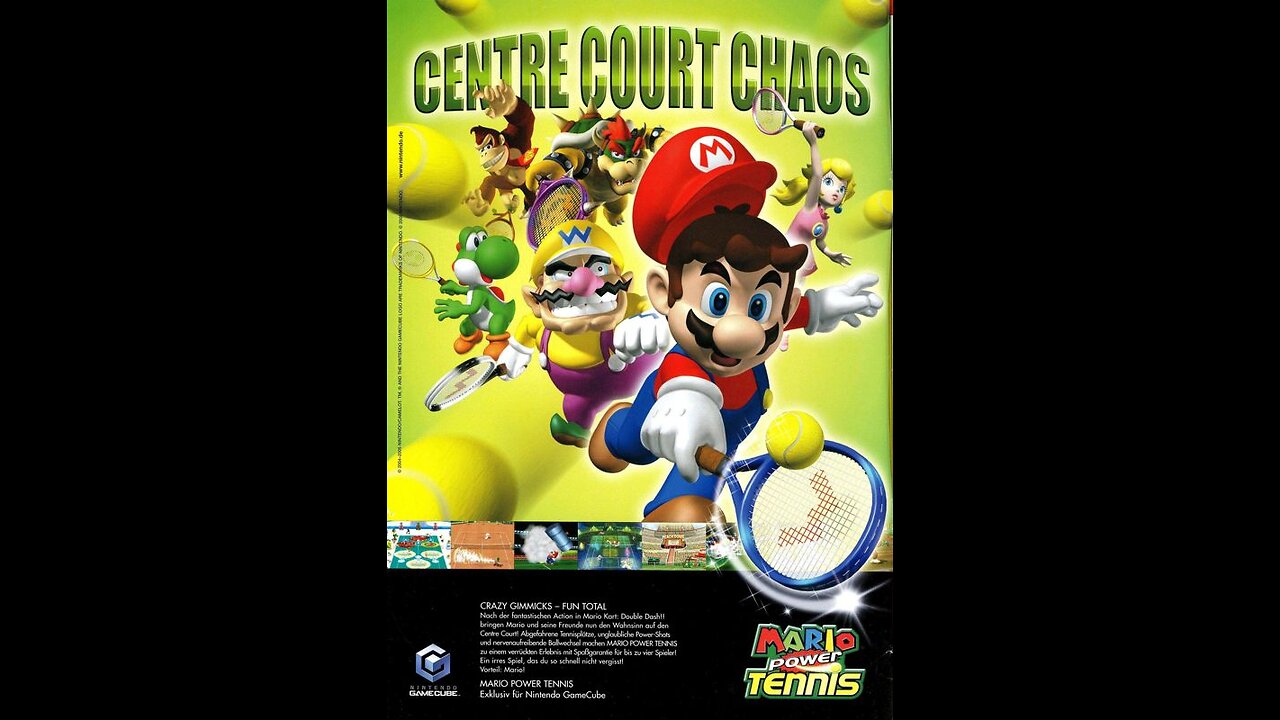 Mario Power Tennis