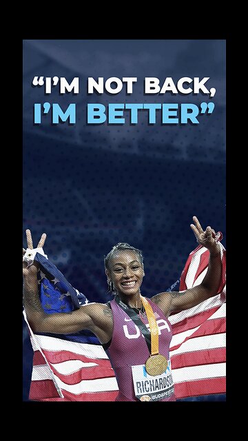 Nothing’s worse than wasted talent. Glad to see Sha’Carri back on TRACK! 😉🙌🏿