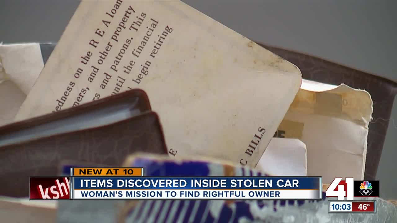 Kansas City woman's mission to find stolen car takes unexpected turn