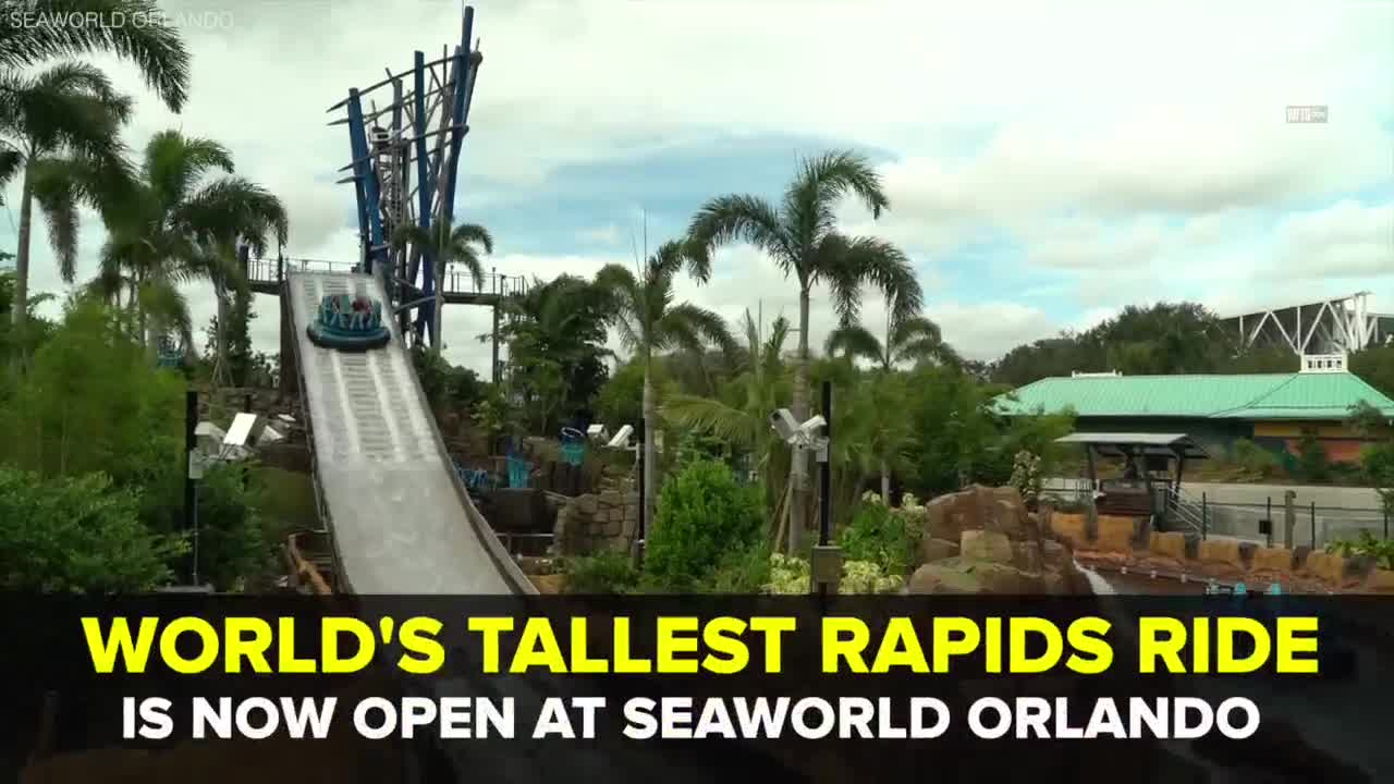 World's tallest rapids ride 'Infinity Falls' opens at SeaWorld Orlando | Taste and See Tampa Bay