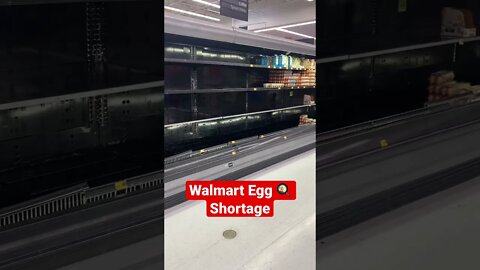 Walmart egg 🍳 Shortage. #shorts, #eggshortage, #prepperboss