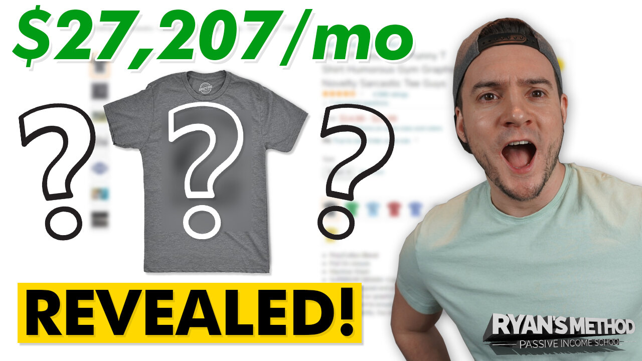 WHOA! Someone is Making $27,000 a Month from ONE T-Shirt!