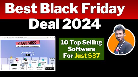 Best Black Friday Deal 2024 🔥 Lifetime Access To All 10 Tools For Just $37!