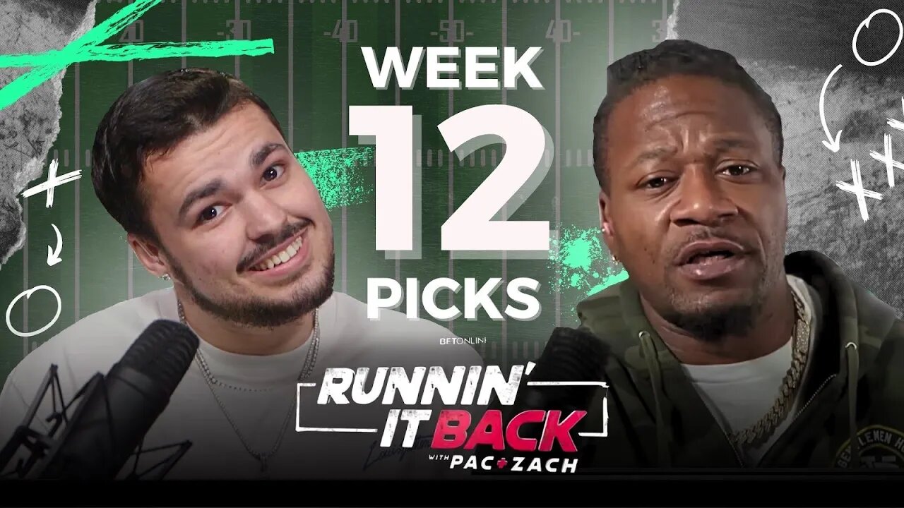 Pac and Zach: Week 12 NFL Picks, Predictions, & Best Bets with Adam ‘Pacman’ Jones & Mystic Zach