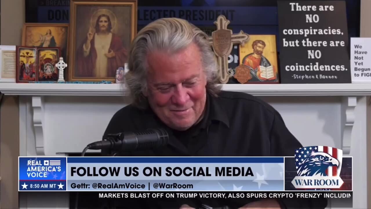 Steve Bannon admits 'Project 2025 is the agenda' after Trump win