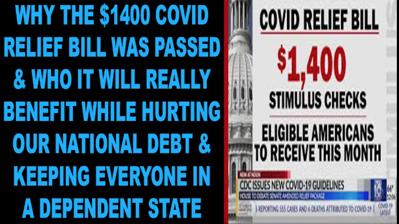 Ep.319 | 1.9 TRILLION COVID RELIEF BILL WAS PASSED TO SAVE LIBERAL STATES NOT AMERICANS