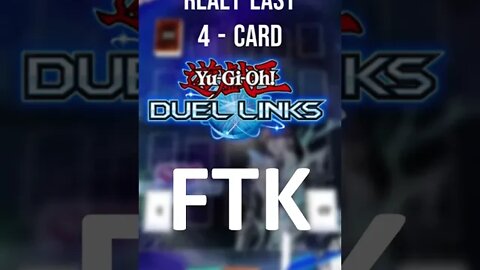 MOST CONSISTENT DUEL LINKS FTK? #yugioh #shorts #yugiohduellinks